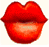 kissing lips